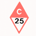 Catalina 25 sailboat — mainsail insignia