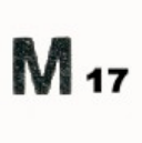 Montgomery 17 sailboat — mainsail insignia