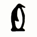 Penguin sailboat — mainsail insignia